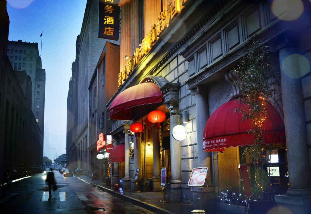 Manhattan Bund Business Hotel Sanghaj Kültér fotó